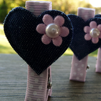 Embellish'd Non Slip Hair Clip (E144) Single or Pair